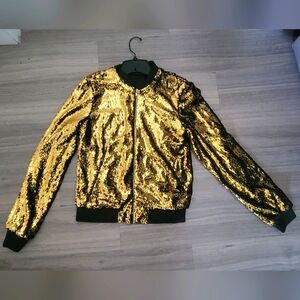 Gold Sequin Jacket